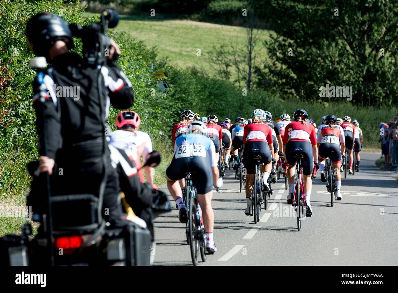 The 2022 Commonwealth Games women`s cycling road race, Hampton Magna